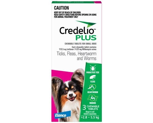 CREDELIO PLUS SMALL 2.8-5.5KG 3PK