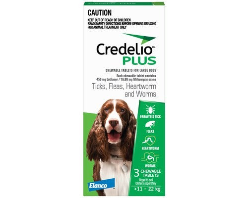 CREDELIO PLUS LARGE 11-22KG 3PK