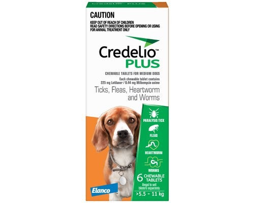 CREDELIO PLUS MEDIUM 5.5-11KG 6PK