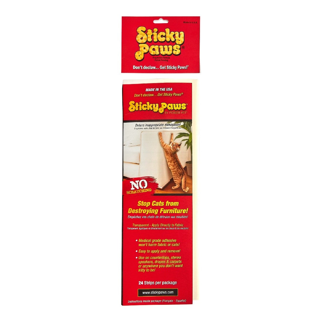 PIONEER PET STICKY PAWS FOR FURNITURE