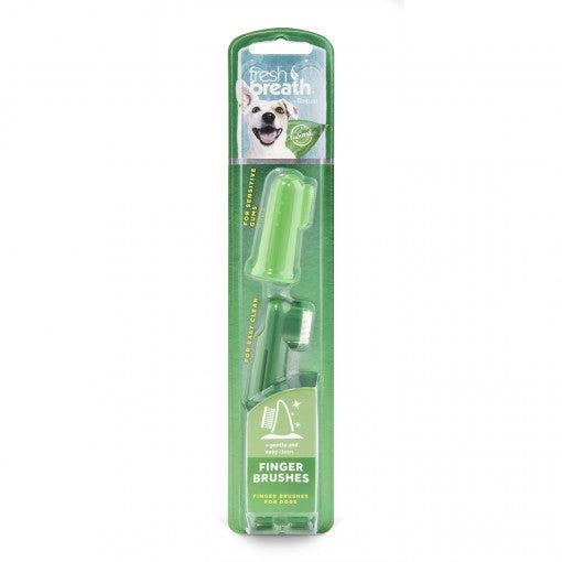 TROPICLEAN FRESH BREATH FINGER BRUSH FOR DOGS
