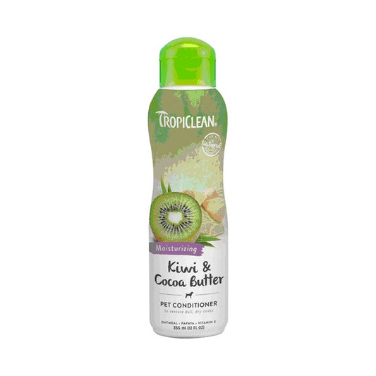 TROPICLEAN KIWI AND COCOA BUTTER CONDITIONER 355ML