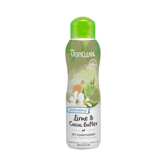 TROPICLEAN LIME AND COCOA BUTTER CONDITIONER 355ML