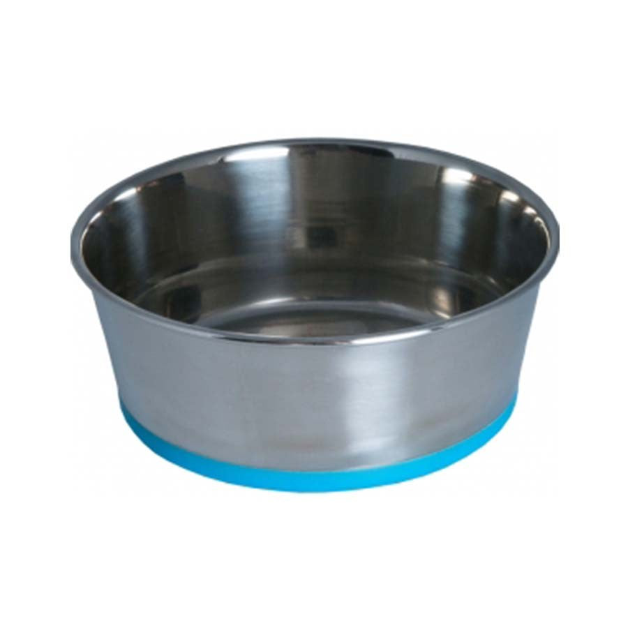ROGZ SLURP S/STEEL BOWL LARGE BLUE