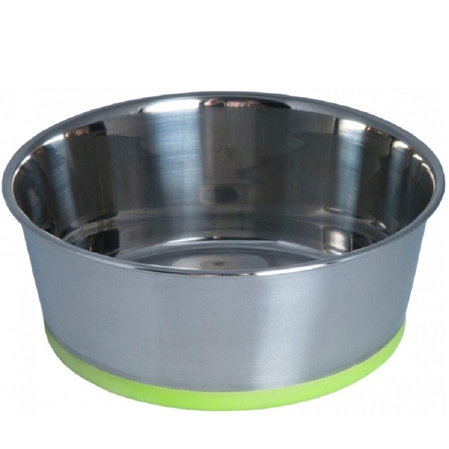 ROGZ SLURP S/STEEL BOWL LARGE PINK