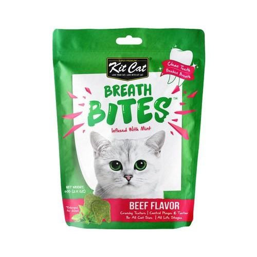 KIT CAT BREATH BITES BEEF 60GM