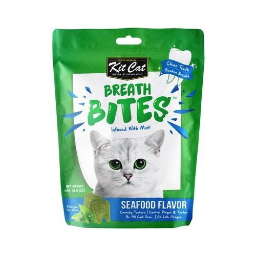KIT CAT BREATH BITES SEAFOOD 60G