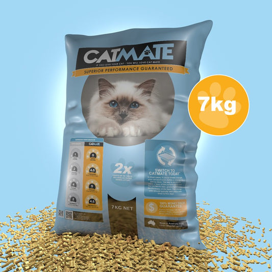 CATMATE CAT LITTER 7KG (CLICK & COLLECT & LOCAL DELIVERY ONLY)