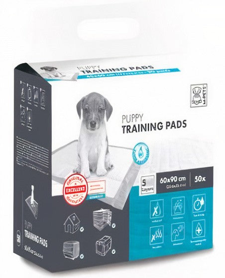 M-PETS PUPPY TRAINING PADS 90CM X 60CM 50PK
