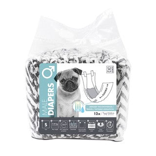 M-PETS DIAPERS FOR MALE DOG SMALL