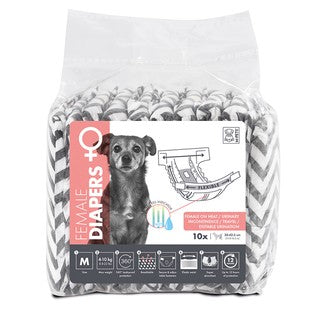M-PETS DIAPERS FOR FEMALE DOG MEDIUM