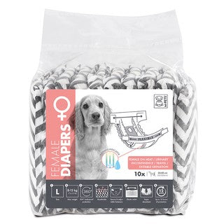 M-PETS DIAPERS FOR FEMALE DOG LARGE