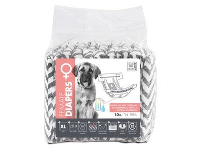 M-PETS DIAPERS FOR FEMALE DOG EXTRA LARGE
