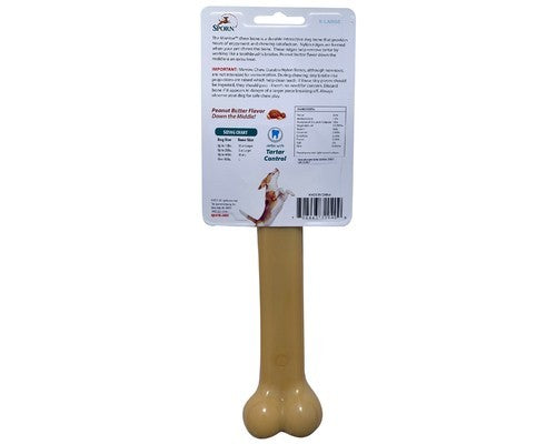 SPORN MARROW CHEW BONE PEANUT BUTTER FLAVOUR - EXTEA LARGE