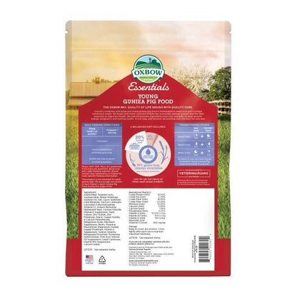 OXBOW YOUNG GUINEA PIG FOOD 2.25KG