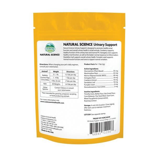 OXBOW NATURAL SCIENCE URINARY SUPPORT 120G