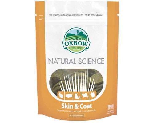 OXBOW NATURAL SCIENCE SKIN & COAT SUPPLEMENT 60 TABLETS