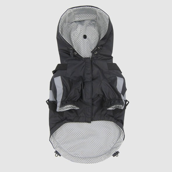 LOUIE LIVING RAINCOAT - BLACK/SMALL