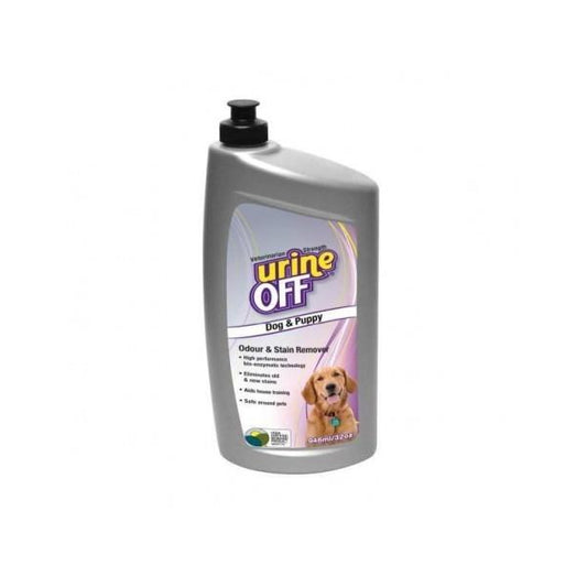 URINE OFF DOG T AND PUPPY STAIN AND ODOUR REMOVER 946ML