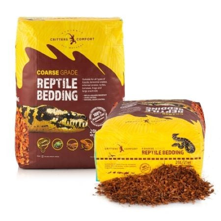 REPTILE ONE CRITTERS COMFORT REPTILE BEDDING COARSE 20L
