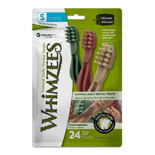 WHIMZEES DENTAL TOOTHBRUSH STAR SMALL 24 PACK
