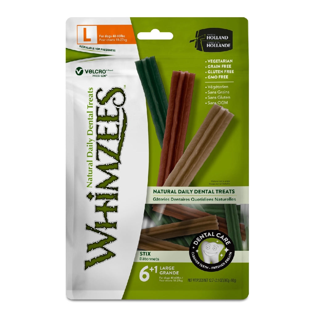 WHIMZEES DENTAL STIXS LARGE 6 PACK