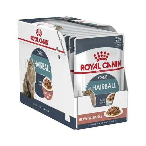 ROYAL CANIN FELINE HAIRBALL CARE IN GRAVY 12X85G