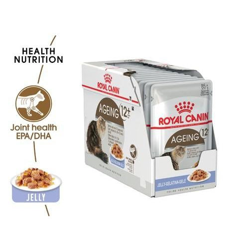 ROYAL CANIN AGEING 12+ ADULT CAT WET FOOD 12X85G