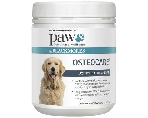 PAW BLACKMORES OSTEOCARE CHEWS 300G