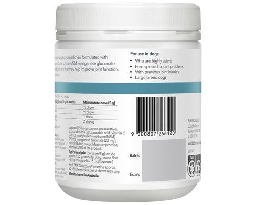 PAW BLACKMORES OSTEOCARE CHEWS 300G