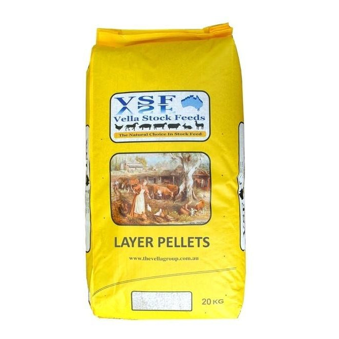 VELLA FREE RANGE LAYER PELLETS 20KG