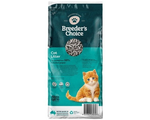 BREEDERS CHOICE Cat Litter 15L (Click & Collect & Local Delivery Only)