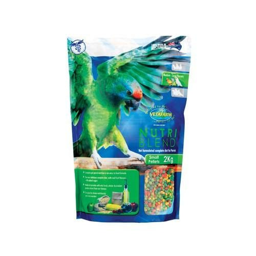 VETAFARM NUTRI BLEND SMALL PELLETS 2KG
