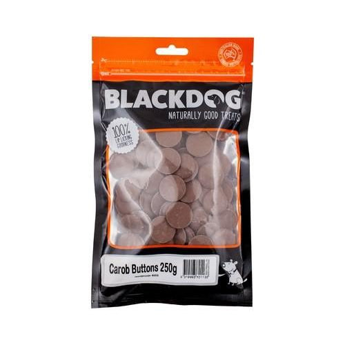 BLACKDOG CAROB BUTTONS 250G