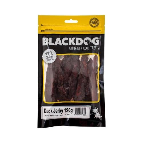 BLACKDOG DUCK JERKY 120G