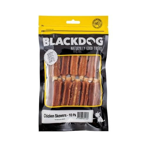 BLACKDOG CHICKEN SKEWERS 10PK
