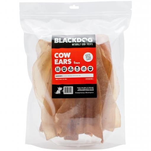 BLACKDOG COW EARS 10 PK