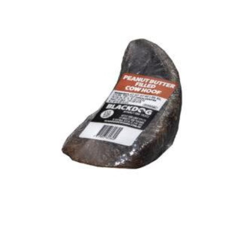 BLACKDOG PEANUT BUTTER FILLED COW HOOF SINGLE