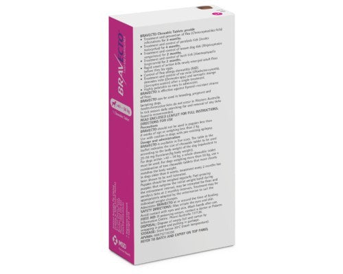 BRAVECTO CHEW FOR XL DOGS (40-56KG) PURPLE (1PK) - PAMPERED PETZ HORNSBY