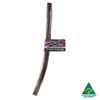BALANCE LIFE DOG TREAT VENISON SAUSAGE TRAT 12INCH