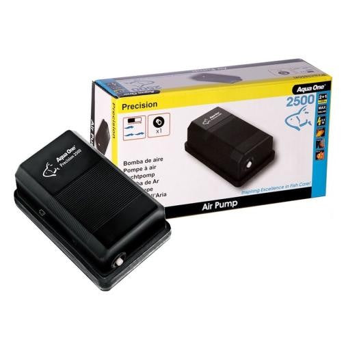 AQUA ONE 2500 PRECISION AIR PUMP SINGLE