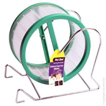 PET ONE SMALL ANIMALS MOUSE WHEEL (MEDIUM) 15CM