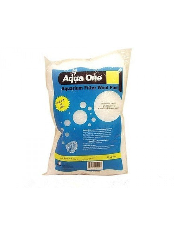 AQUA ONE FILTER WOOL COARSE 70X24CM BAG