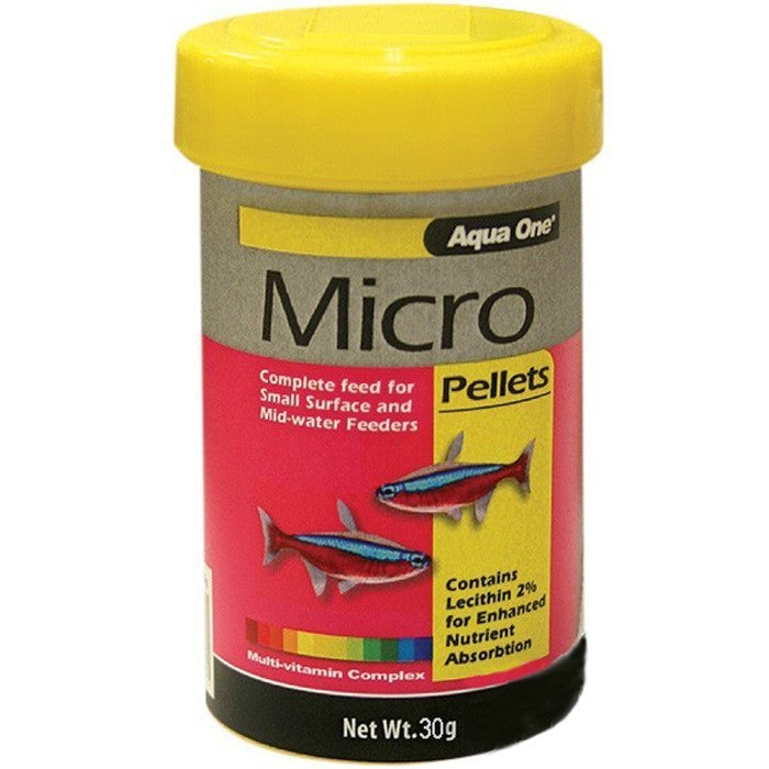 AQUA ONE MICRO PELLETS FOOLD 30G