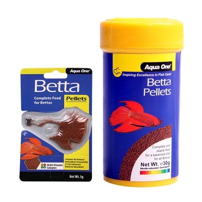 AQUA BETTA FOOD PELLETS 30G