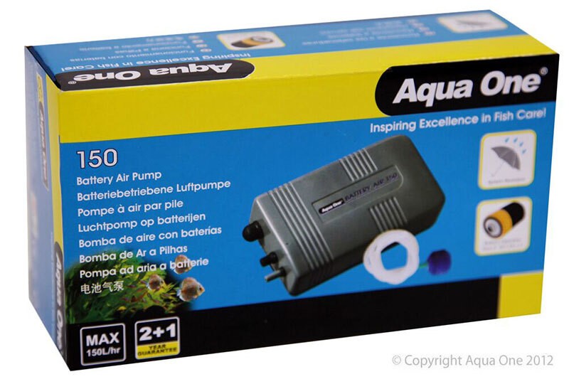 AQUA ONE BATTERY AIR PUMP 150
