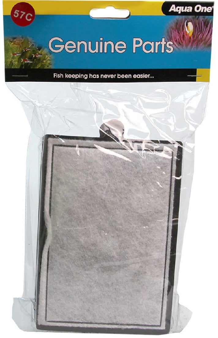 AQUA ONE CLEARVIEW CARBON 57C 2PK