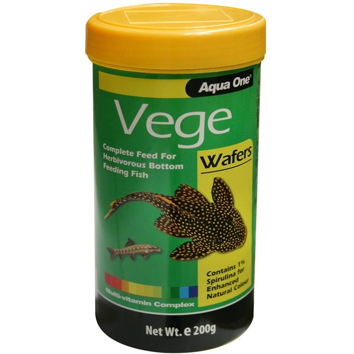 AQUA ONE VEGE WAFER FOOD 45G