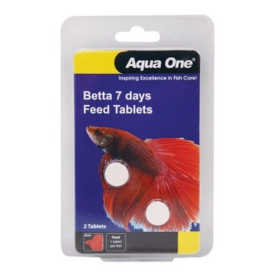 AQUA ONE BETTA BLACK 7 DAY TABLETS 2PK