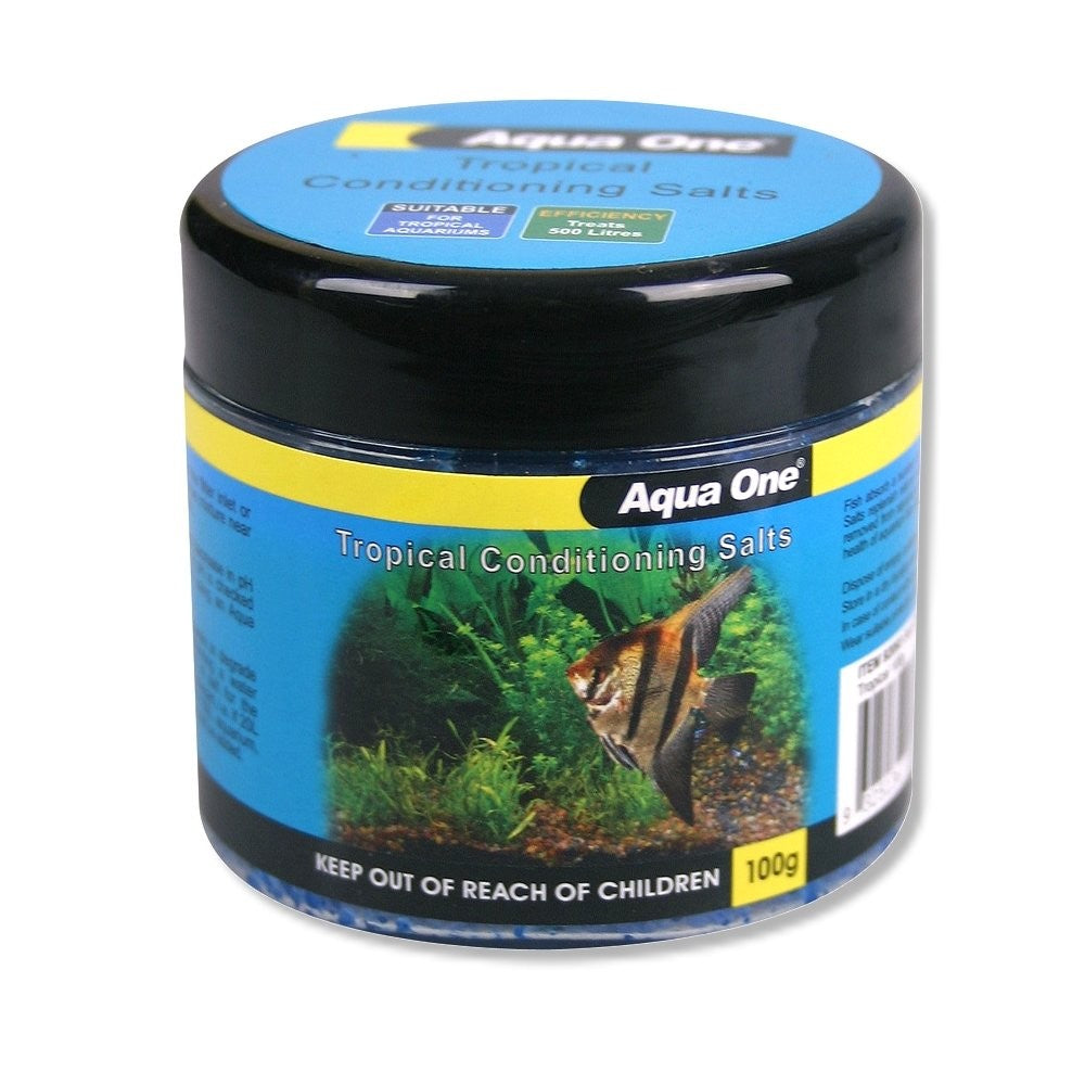 AQUA ONE TROPICAL CONDITIONIING SALT 100G